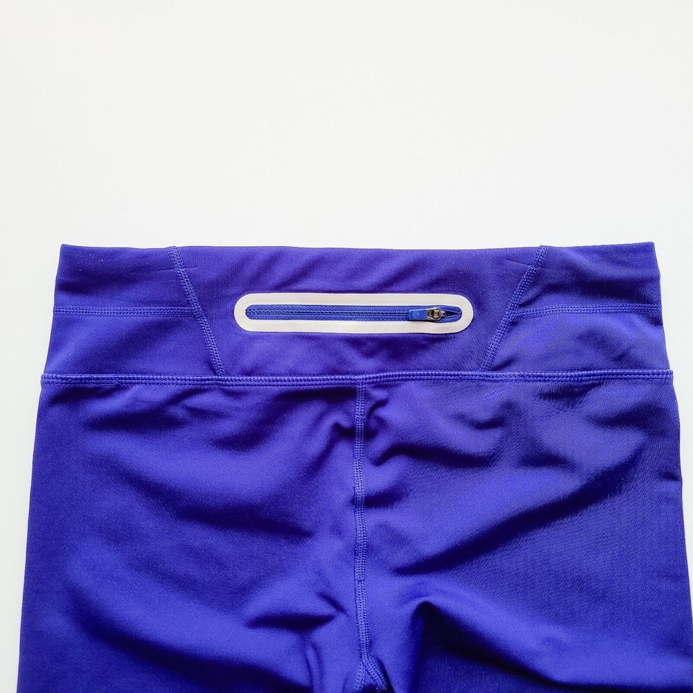 Athleta Sonar Capri Athletic Leggings Womens S Violet/Blue Gym Yoga - Picture 7 of 7